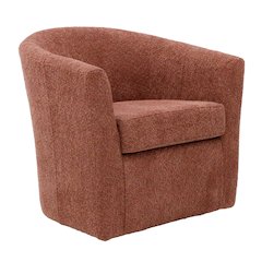 Windsor Swivel Chair  - Merrimac Terracotta