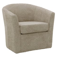 Windsor Swivel Chair  - Oslo Camel