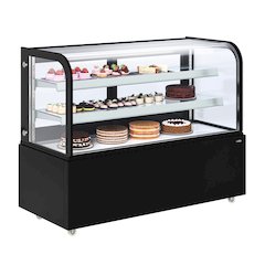 60 in. Refrigerated Bakery Display Case in Black, 17.6 cu. ft.