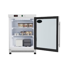 24 in. Countertop Display Freezer in White