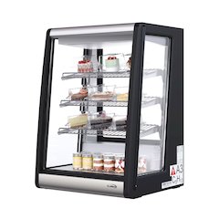 24 in. 4 Tier Commercial Countertop Bakery Display Refrigerator