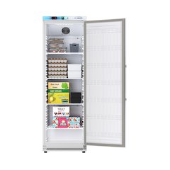 12 Cu. ft. Commercial Reach in Refrigerator in White - Manual Defrost