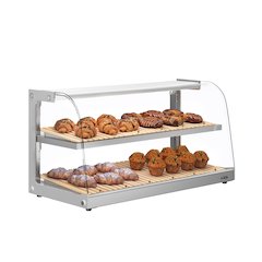 40 in. Glass Countertop Dry Bakery Display Case