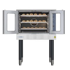 38 in. Full Size Single Deck Commercial Natural Gas Convection Oven 54,000 BTU