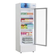 24 in. One-Door Commercial Merchandiser Refrigerator in White, 12 Cu. Ft.