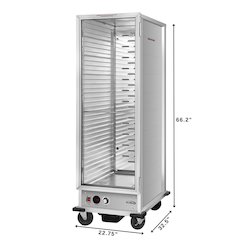 33 in. Non-Insulated Heated Holding Cabinet