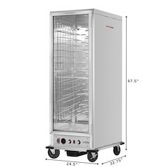 33 in. Insulated Heated Holding/Proofing Cabinet