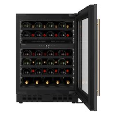 KoolMore Reserve 24 in. Under-Counter Panel Ready Dual Zone Built-in Wine Cooler