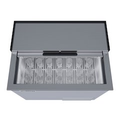 36 in. Commercial Glass Froster in Stainless Steel, ETL Listed, 9 cu. ft.