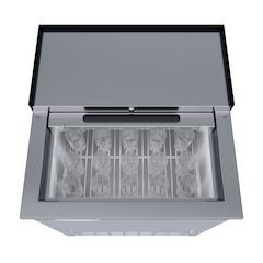 25 in. Commercial Glass Froster in Stainless Steel, ETL Listed, 5 cu. ft.