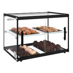 22 in. Tiered Pastry Display Case