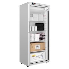 30 in. 21 cu. ft. Commercial Auto Defrost Glass Door Reach-In Freezer in White