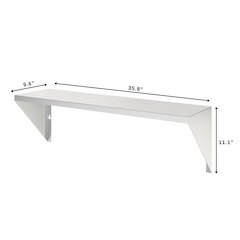 36 in. Front Shelf for Commercial Outdoor Grill in Stainless-Steel