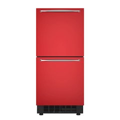 15 in. Panel Ready Built-in Double Refrigerator, Frost-Free Undercounter Fridge