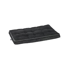 Luxury Crate Mattress For Dogs in Iron Mountain Fabric Finish Size - LRG