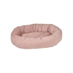 Donut Bed For Dogs in Rosewood Fabric Finish Size - XL