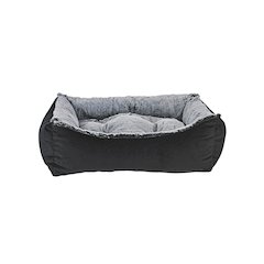 Scoop Bed For Dogs in Royal Sterling Fabric Finish Size - MED