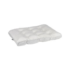 Dream FutonBed For Dogs in Winter White Fabric Finish Size - MED