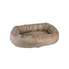 Donut Bed For Dogs in Wheat  Fabric Finish Size - SML