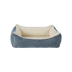 Oslo Ortho Bed For Dogs in Mineral Fabric Finish Size - MED