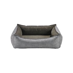 Oslo Ortho Bed For Dogs in Allumina Fabric Finish Size - SML