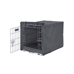 Crate Cover Bed For Dogs in Flint Fabric Finish Size - XXL