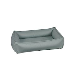 Outdoor Urban Lounger Bed For Dogs in Seafoam Fabric Finish Size - LRG