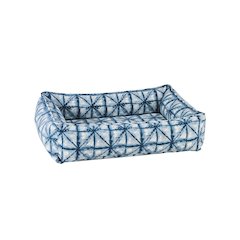 Urban Lounger Bed For Dogs in Shibori Fabric Finish Size - XL