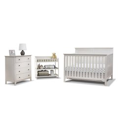 Sorelle Farmhouse Room in a Box,Weathered White Color