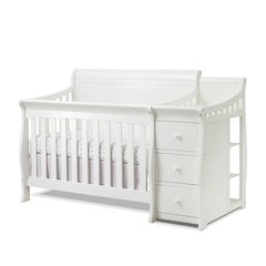 Sorelle Princeton Elite Panel Crib & Changer,White Color