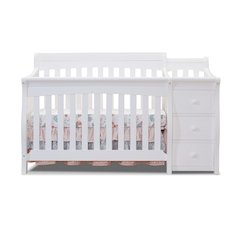 Sorelle Princeton Elite Crib & Changer,White Color