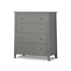 Sorelle Berkley 4 Drawer Chest,Weathered Gray Color