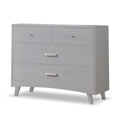 Sorelle Soho 4 Drawer Dresser,Weathered Gray Color