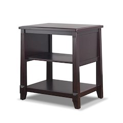 Sorelle Berkley Nightstand,Espresso Color
