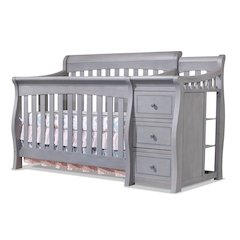 Sorelle Princeton Elite Crib & Changer,Weathered Gray Color