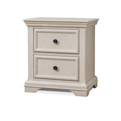 Sorelle Portofino Nightstand,Brushed Ivory Color