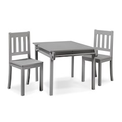 Sorelle Imagination Table & Chair Set,Gray Color