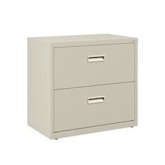 Hirsh 30 inch Wide 2 Drawer Lateral File Cabinet for Home or Office, Putty
