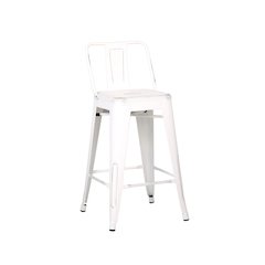 Modern Industrial Vintage Costal Metal Barstools