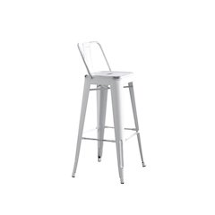 Modern Industrial Costal Metal Barstools