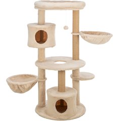 Anna Jute 50" Cat Tree Scratching Posts Condos Hammocks Perches Cat Toy, Beige