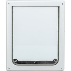 2-Way Pet Door for Doors with Lockable Panel, Small