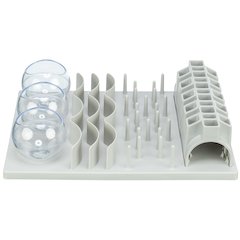 Fun Board XXL Strategy Game for Cats, Treat Puzzle Toy, Interactive Play, White