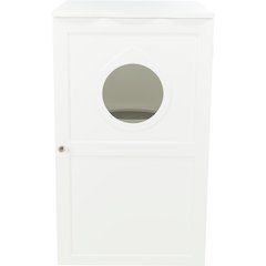 2-Story Cat Litter Box Enclosure Hidden Litter Indoor Cat Furniture Accent Table