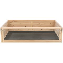Wooden Indoor Small Animal Run with a View