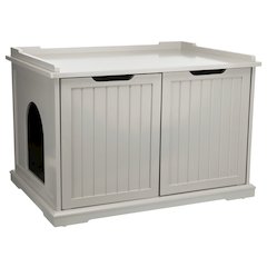 XL Cat Litter Box Enclosure Hidden Litter Indoor Cat Furniture Pet Home