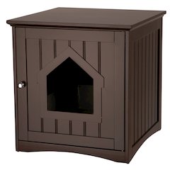 Small Cat Litter Box Enclosure Hidden Litter Indoor Cat Furniture Pet Home