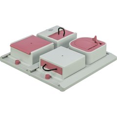 Poker Box Strategy Game for Cats, Puzzle Toy, Treat Dispenser, Interactive Play