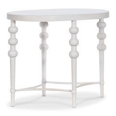 Melange On the Bright Side Oval End Table