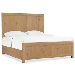 Driftwood California King Panel Bed